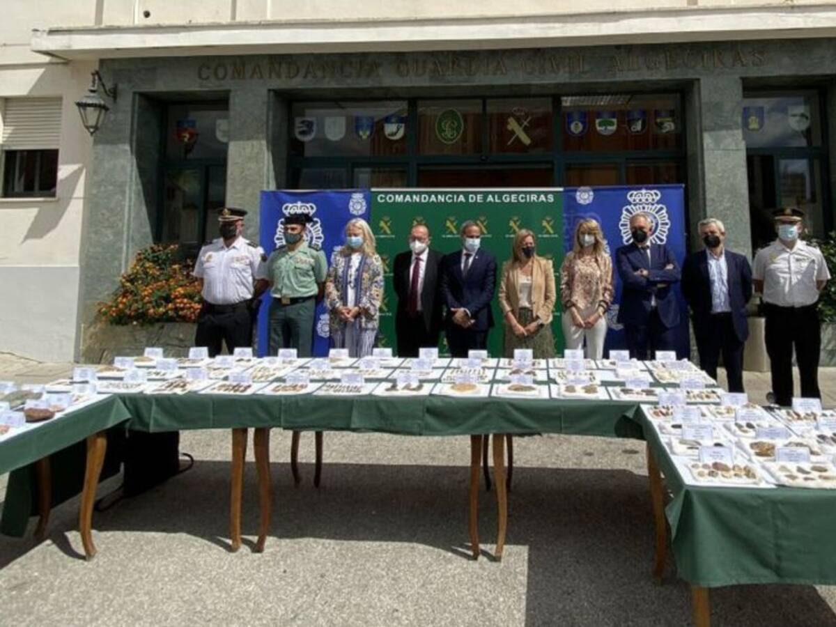Refrendan el depósito provisional de los restos arqueológicos incautados para el Museo de Algeciras