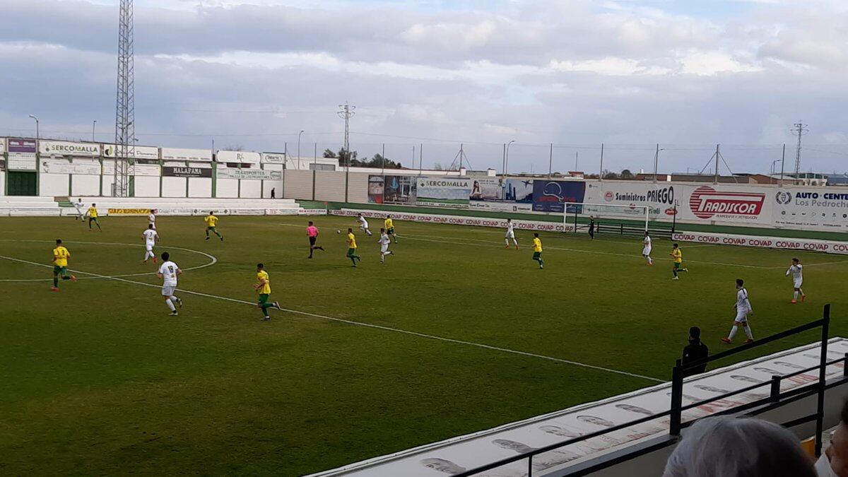 Un momento del partido.