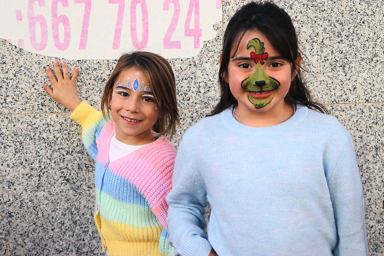 Algunos menores han participado en el pintacaras