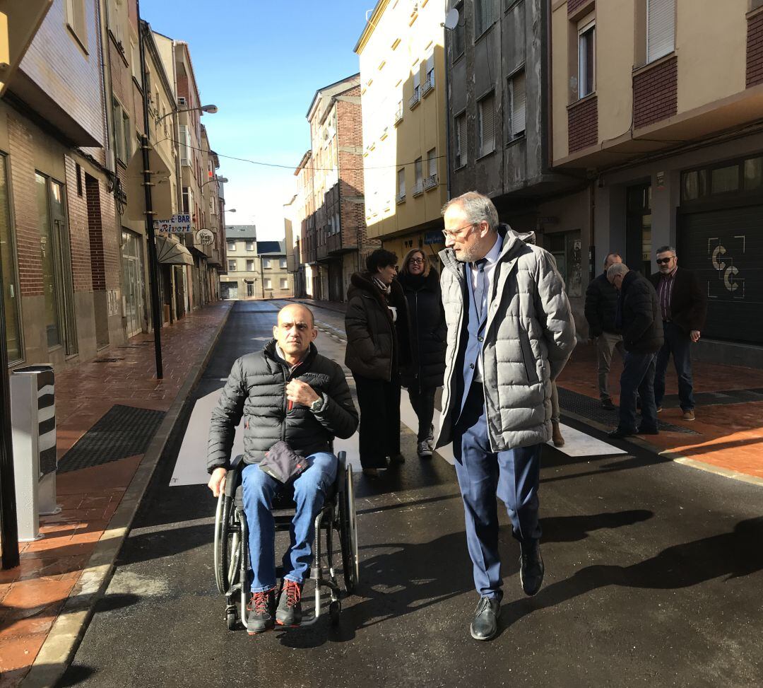 El alcalde de Ponferrada y el representante de AMBI