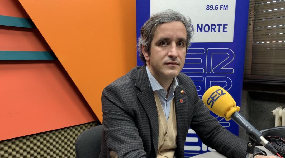 El alcalde de Alcobendas, Aitor Retolaza en los estudios de SER Madrid Norte