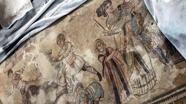 Mosaico romano de Noheda.