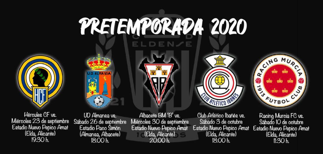 Al Eldense el quedan cinco partidos antes de empezar la competición oficial