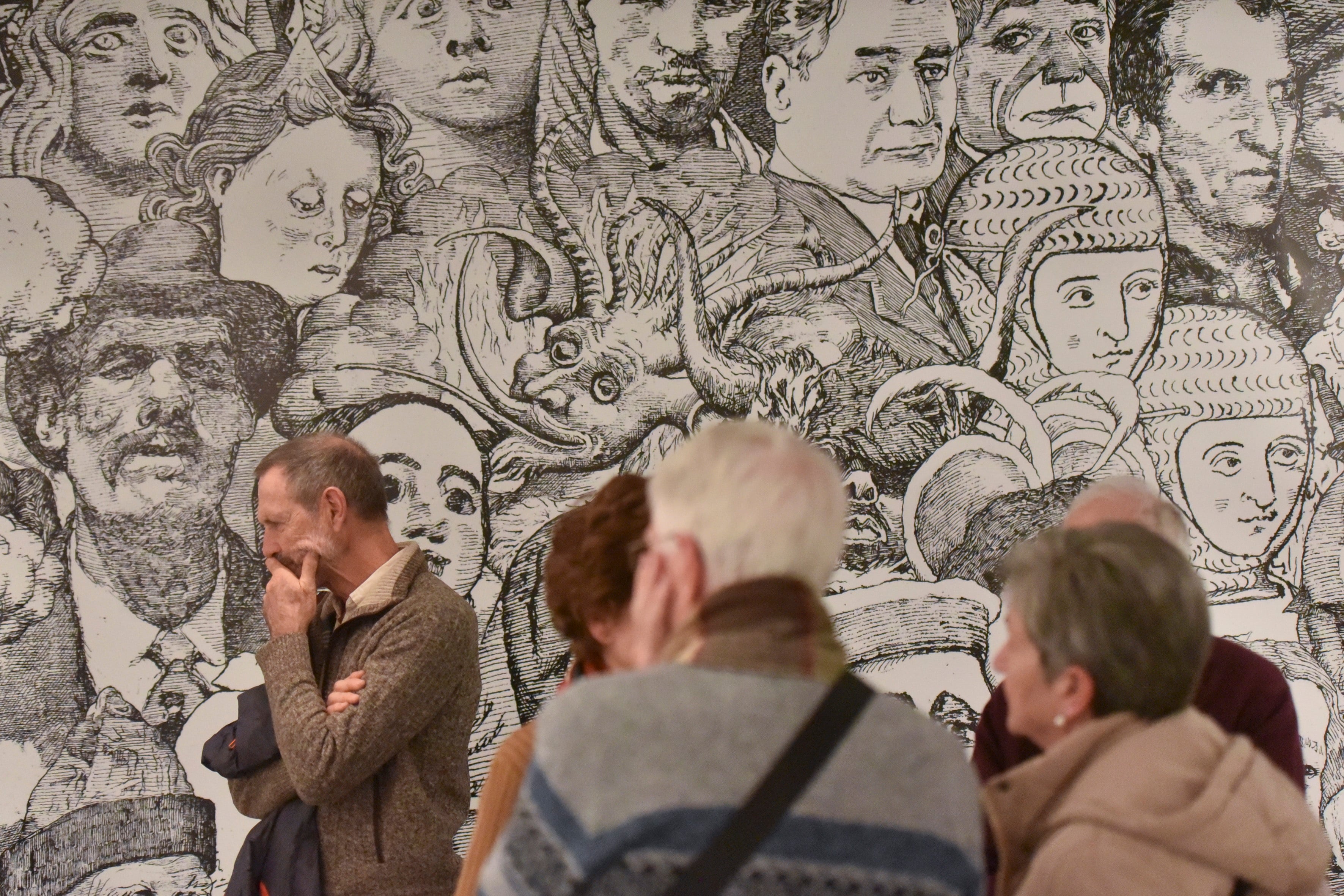 Inauguración de la exposición Oscensario. Foto Verónica Lacasa