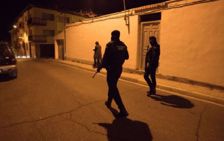 Dispositivo de seguridad desplegado la noche del tiroteo 