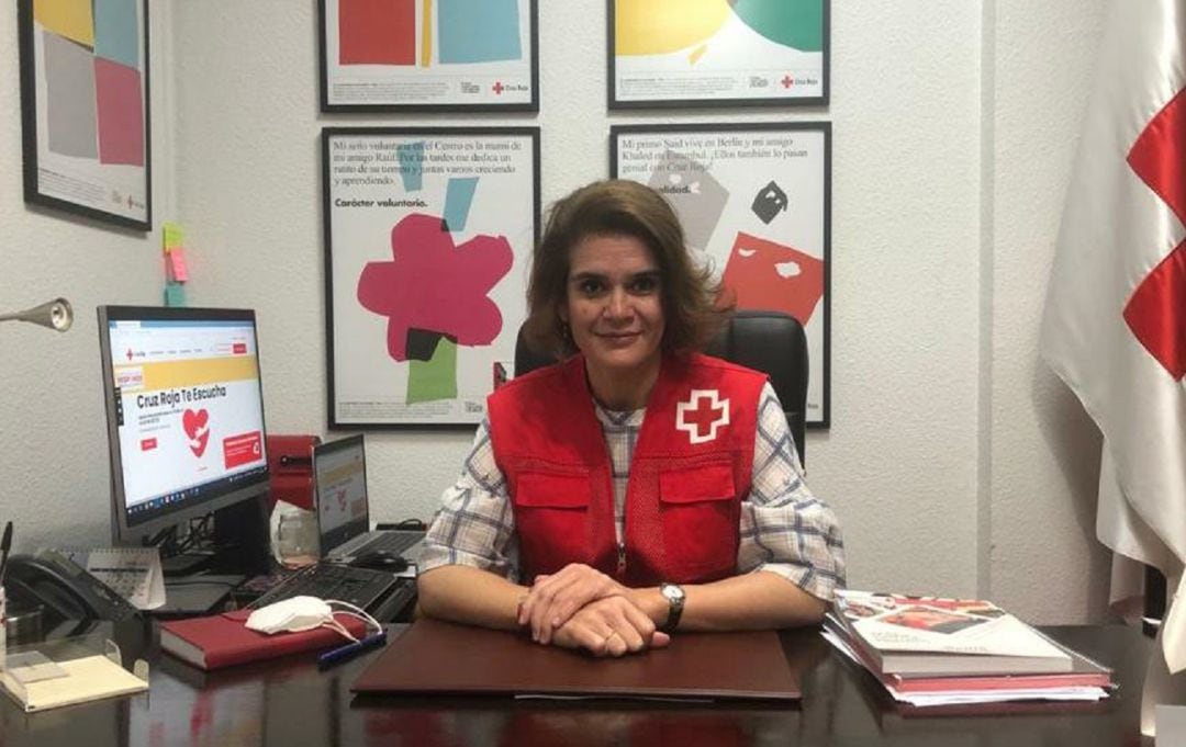Mercedes Martínez, presidenta provincial de Cruz Roja