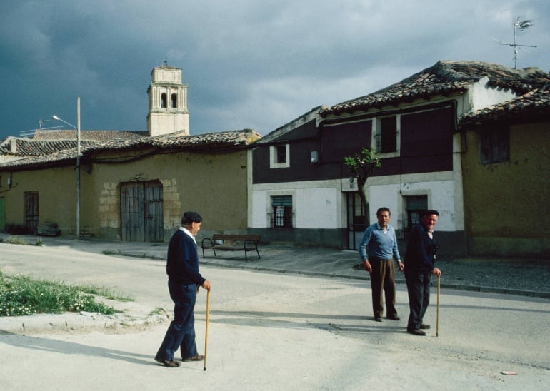 Vecinos de la pequeña localidad vallisoletana de Mota del Marqués