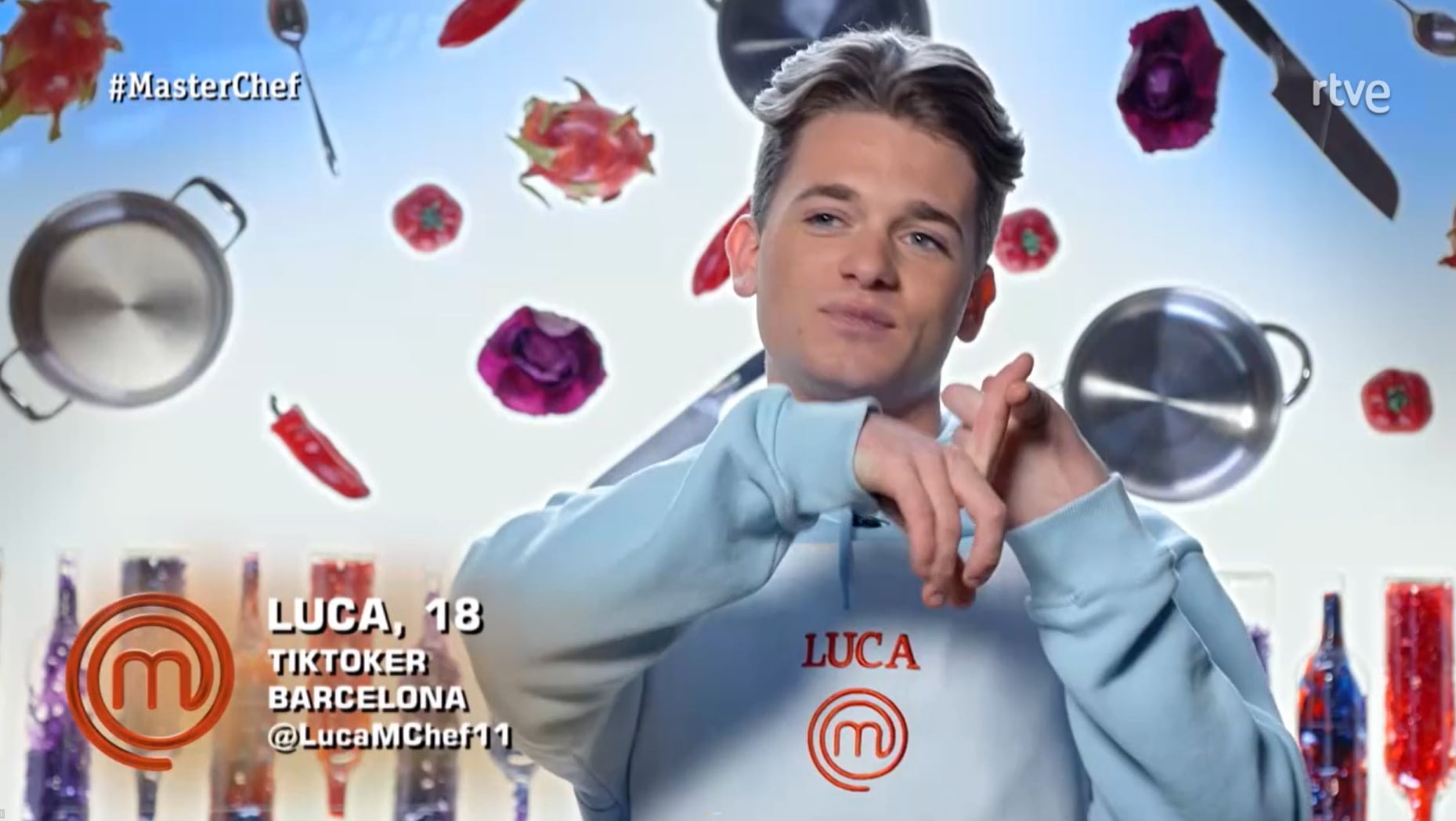 Luca en MasterChef.