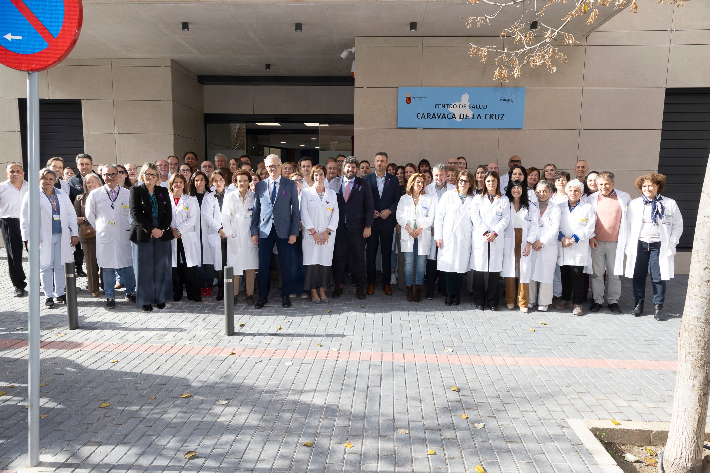 El presidente Fernando López Miras, ha inaugurado el nuevo edificio del centro de salud de Atención Primaria de Caravaca de la Cruz