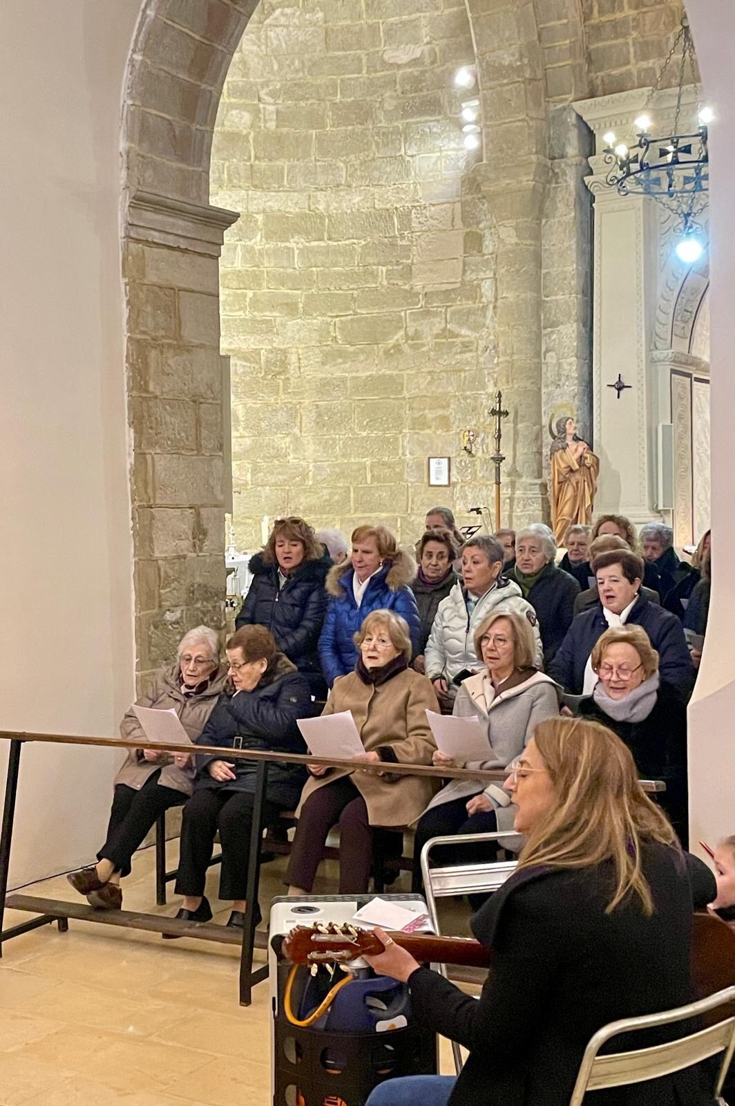 Celebración de Santa Águeda en Laluenga