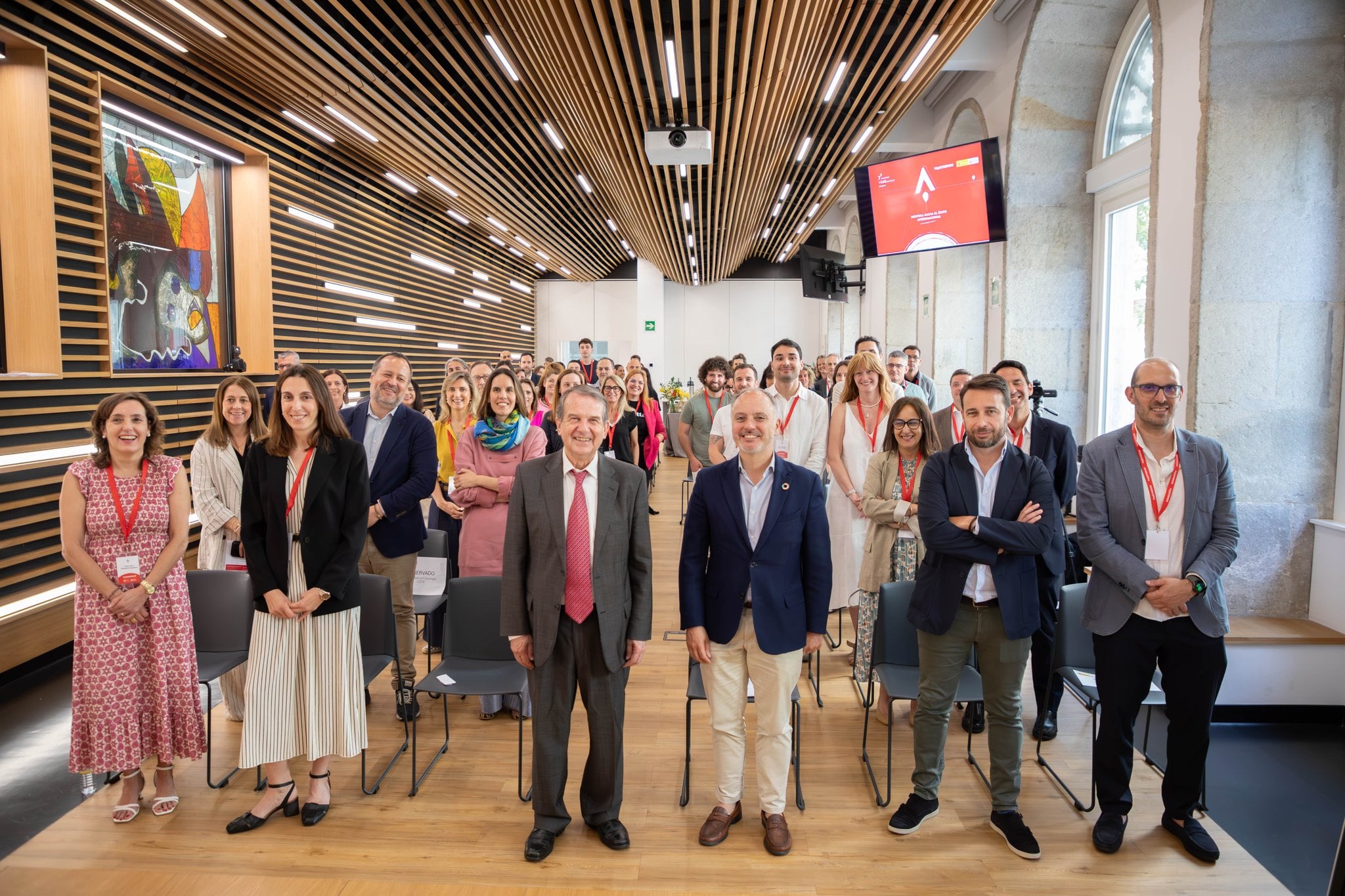 David Regades y Abel Caballero en el cierre de la 7ª edición de ViaExterior