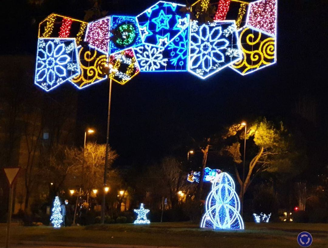 Luces ornamentales de Navidad