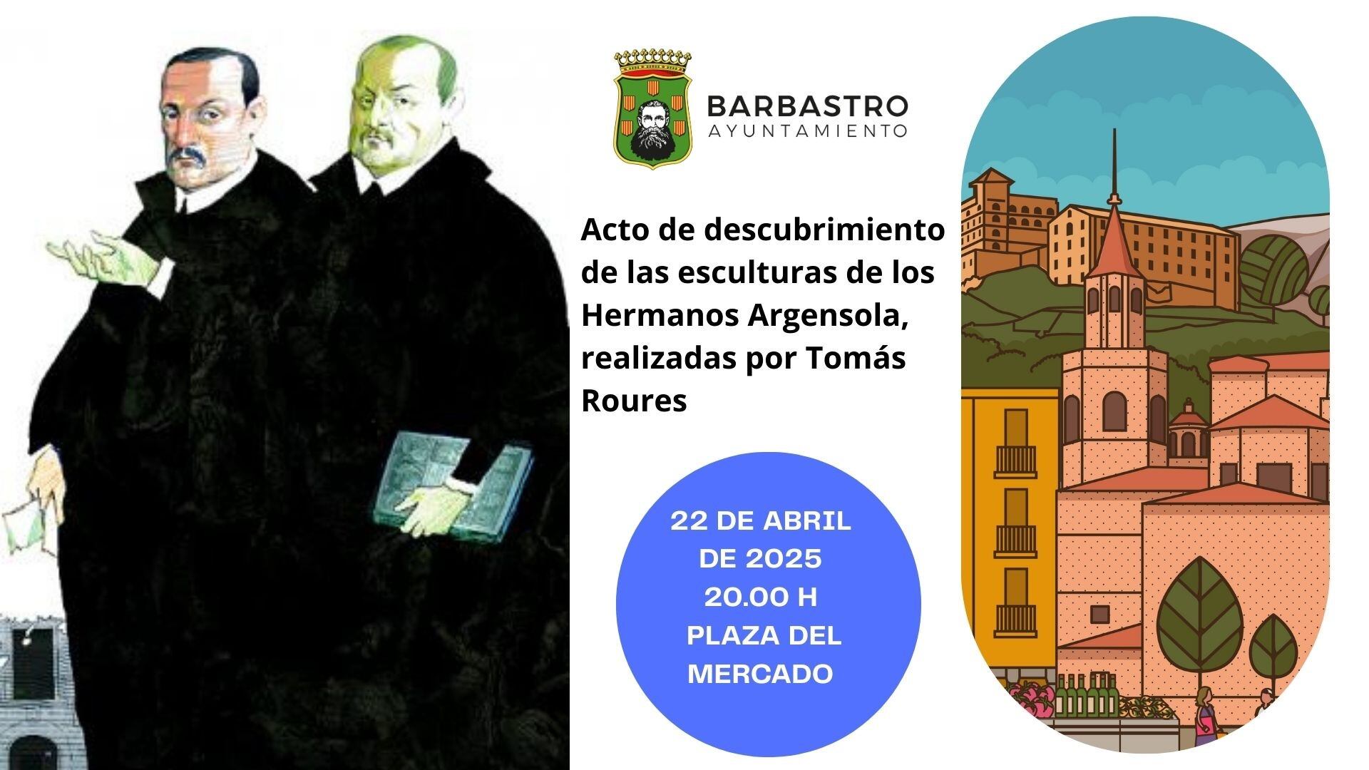 El descubrimiento de las esculturas tendrá lugar este miércoles