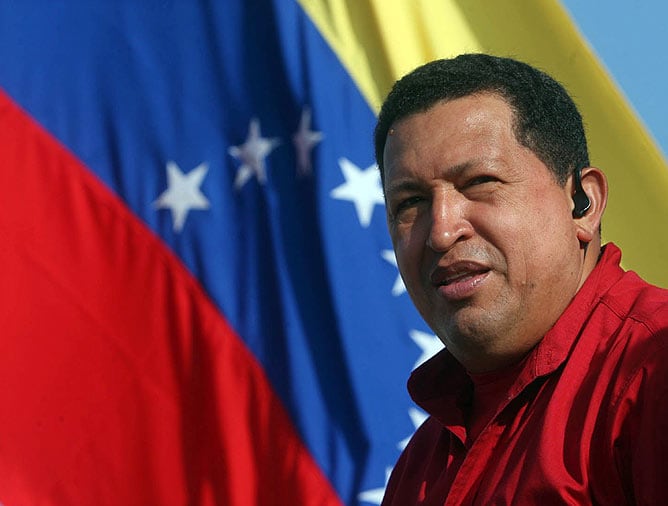 El presidente venezolano, Hugo Chávez.