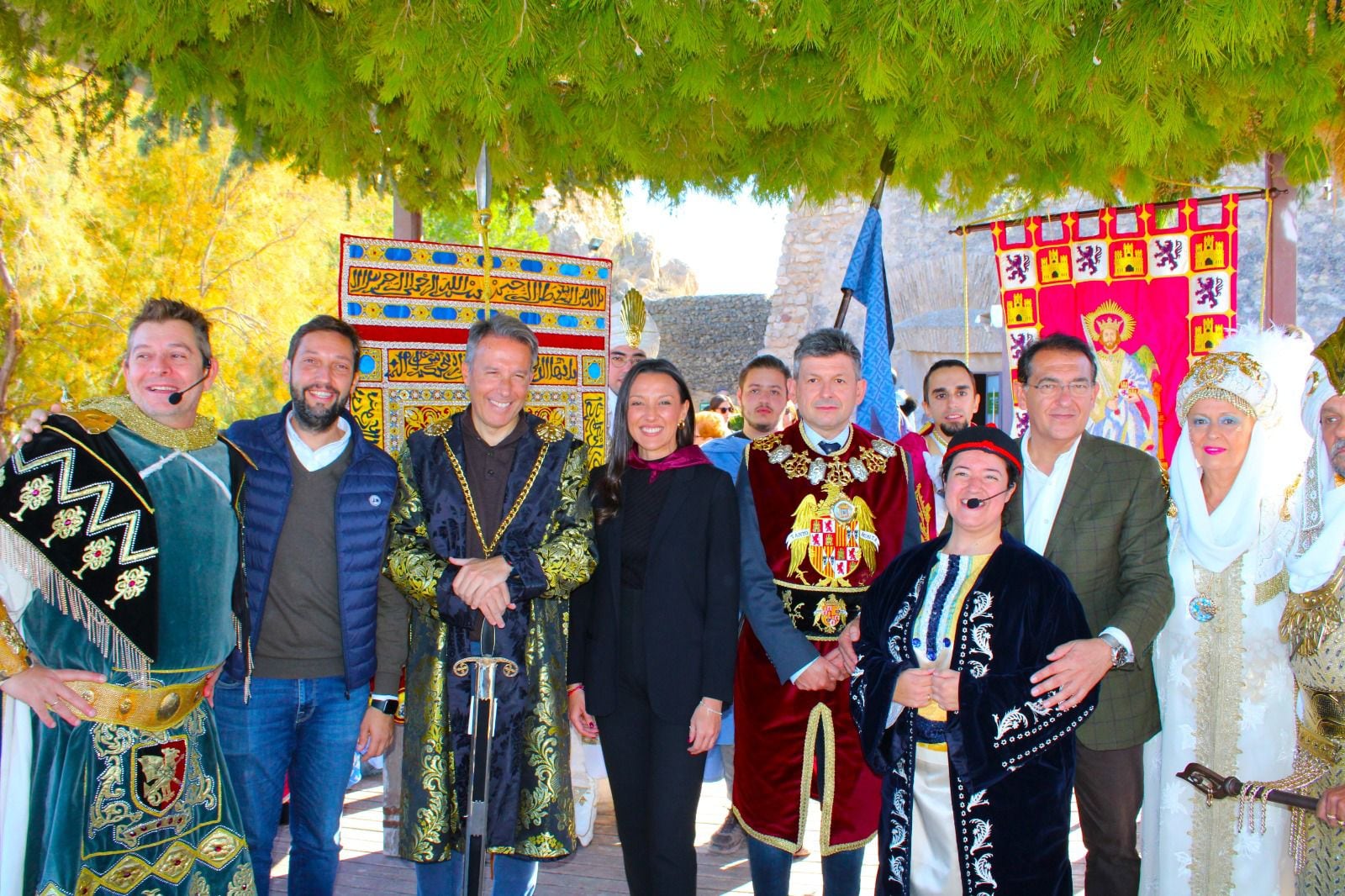 La Federación San Clemente de Lorca recibe 250.000 euros de subvención regional para el CiuFront, lo ha anunciado la consejera de Cultura, Carmen Conesa, durante una visita al castillo de Lorca con motivo de las fiestas del parón de la ciudad, San Clemente