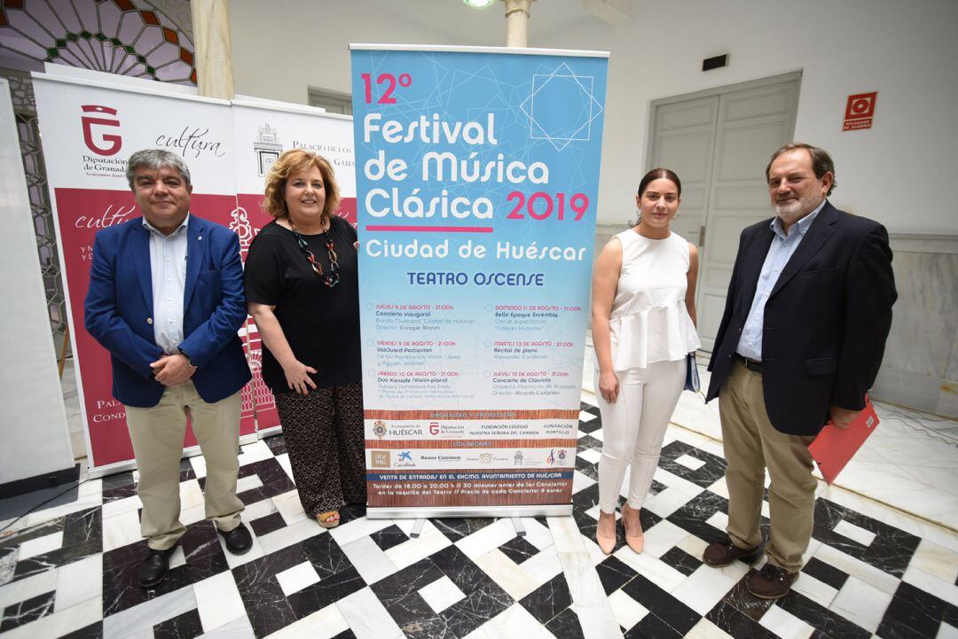 Presentación del festival de música clásica de Huéscar (Granada)