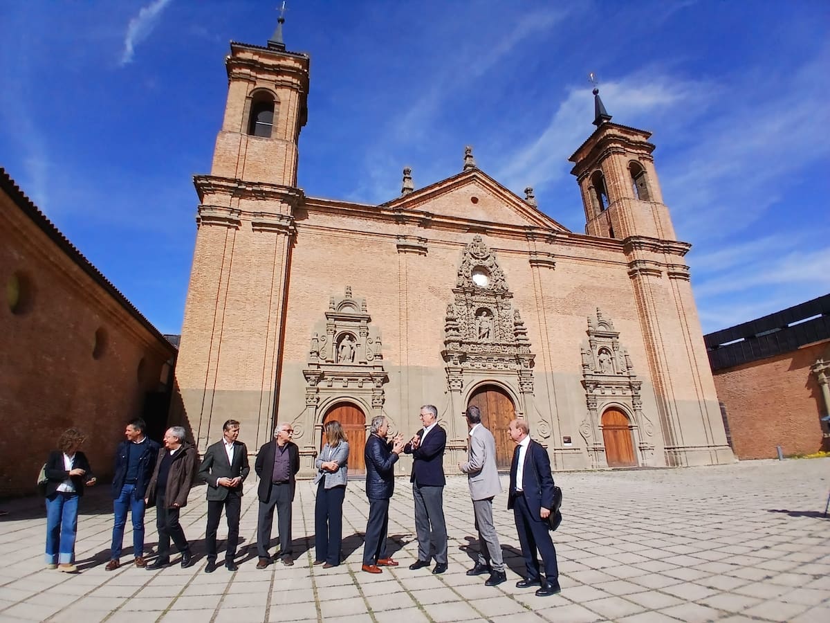 Fachadas rehabilitadas y nueva experiencia virtual en el Monasterio Nuevo de San Juan de la Peña