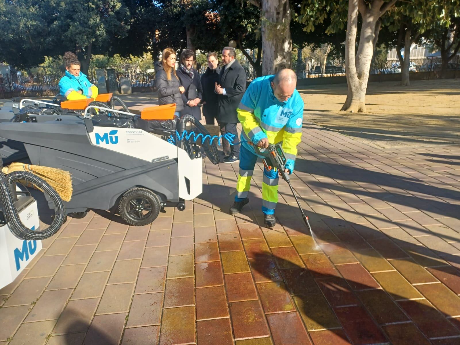 Murcia estrena nuevos carros de barrido eléctrico