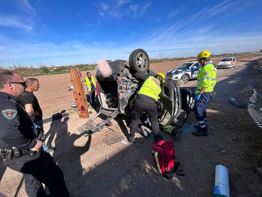 Accidente de tráfico en Los Alcázares