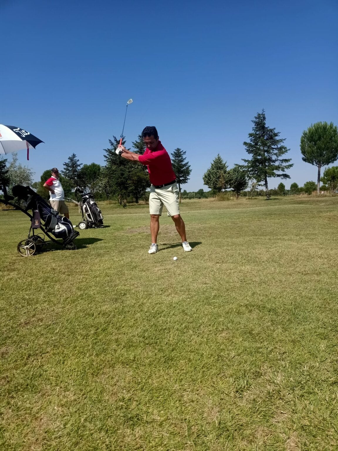 Participante en el X Open de Golf Villa de Cuéllar