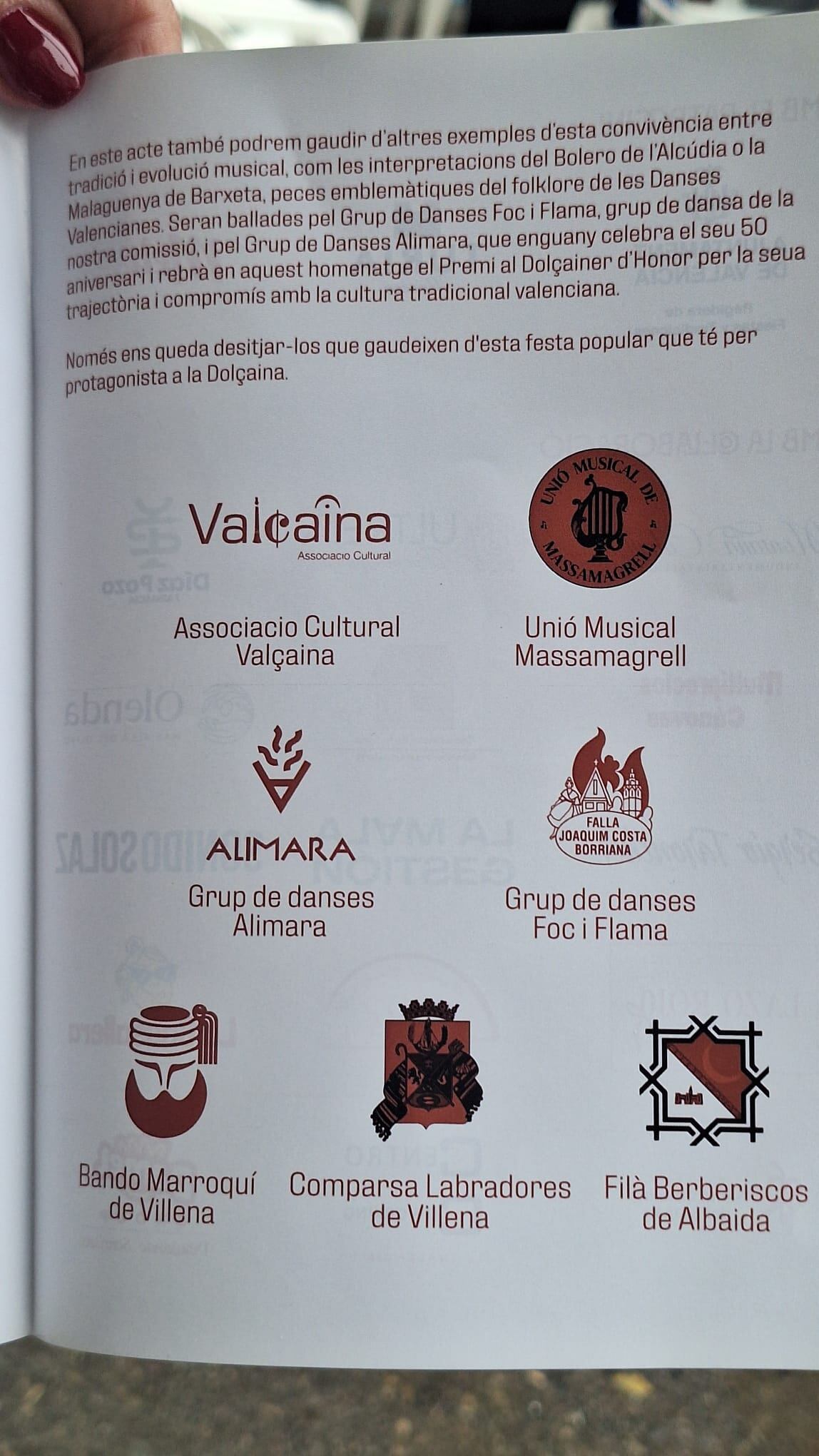 Homenaje a la dolçaina