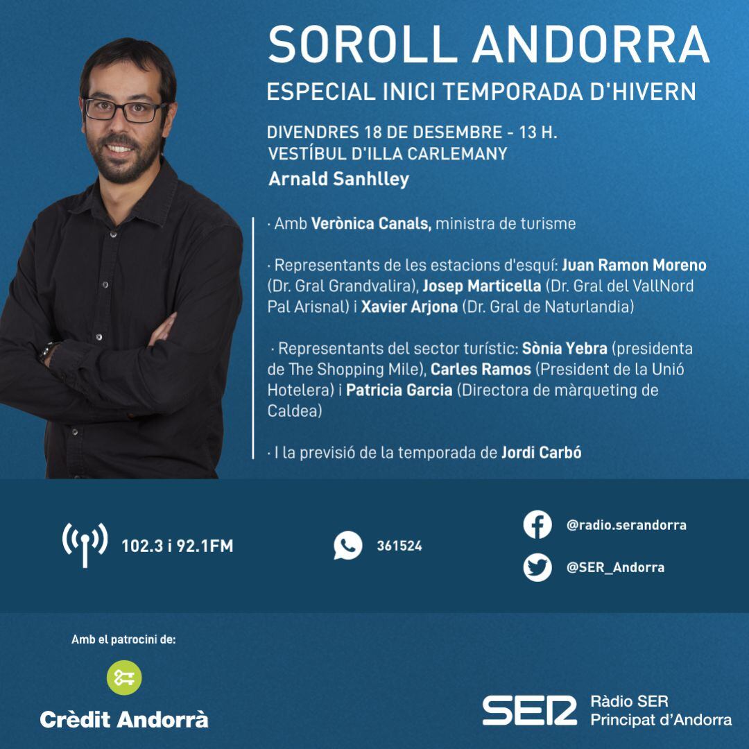 Divendres Soroll surt al carrer per abordar la temporada d'hivern.