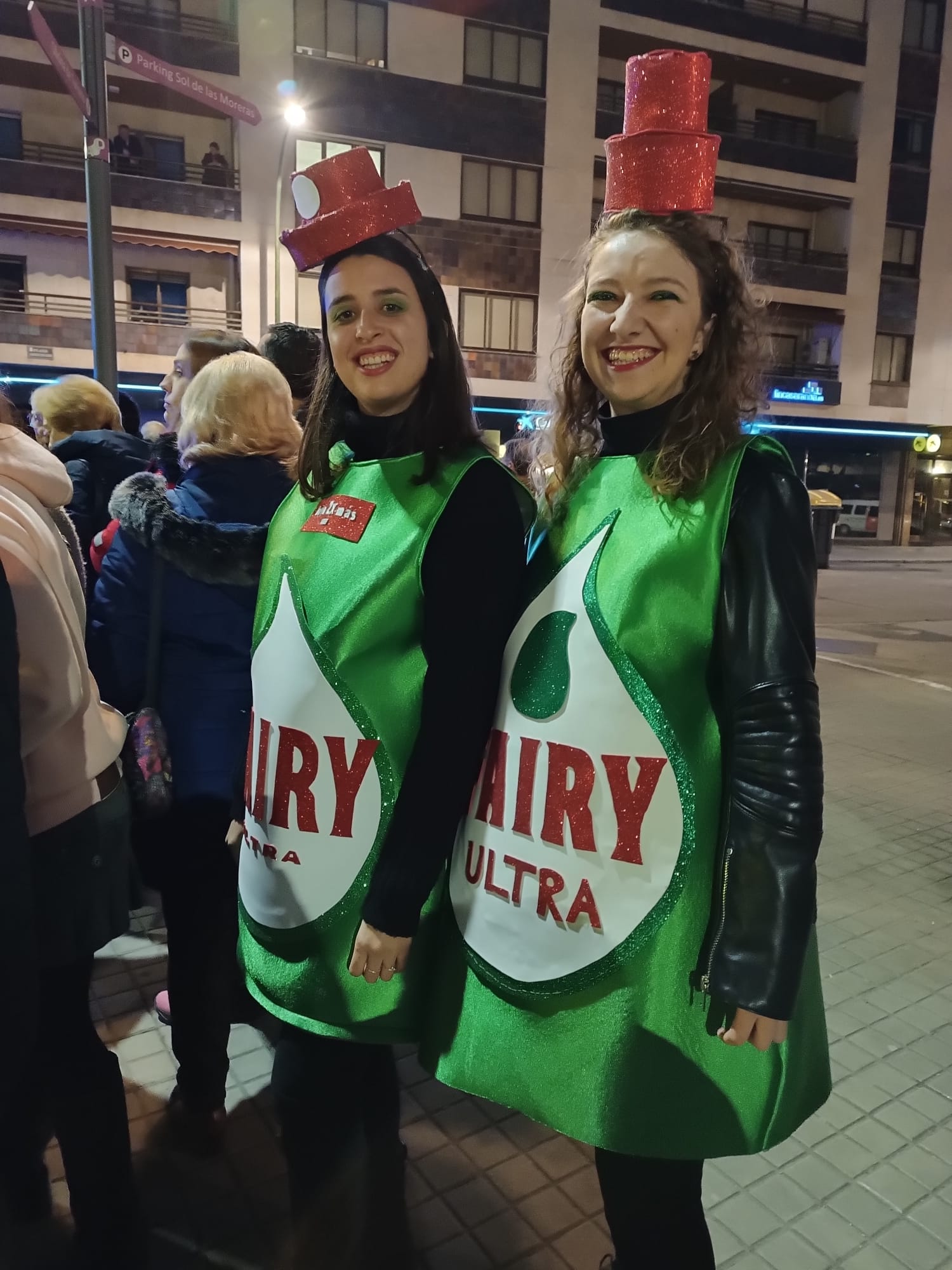 Desfile de Carnaval en Aranda 2023, disfraz Botella Fairy