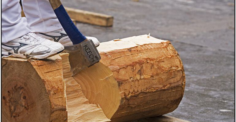 El sábado habrá una muestra de deporte rural vasco con 'aizkolarris'