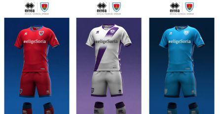 Camisetas del Numancia.