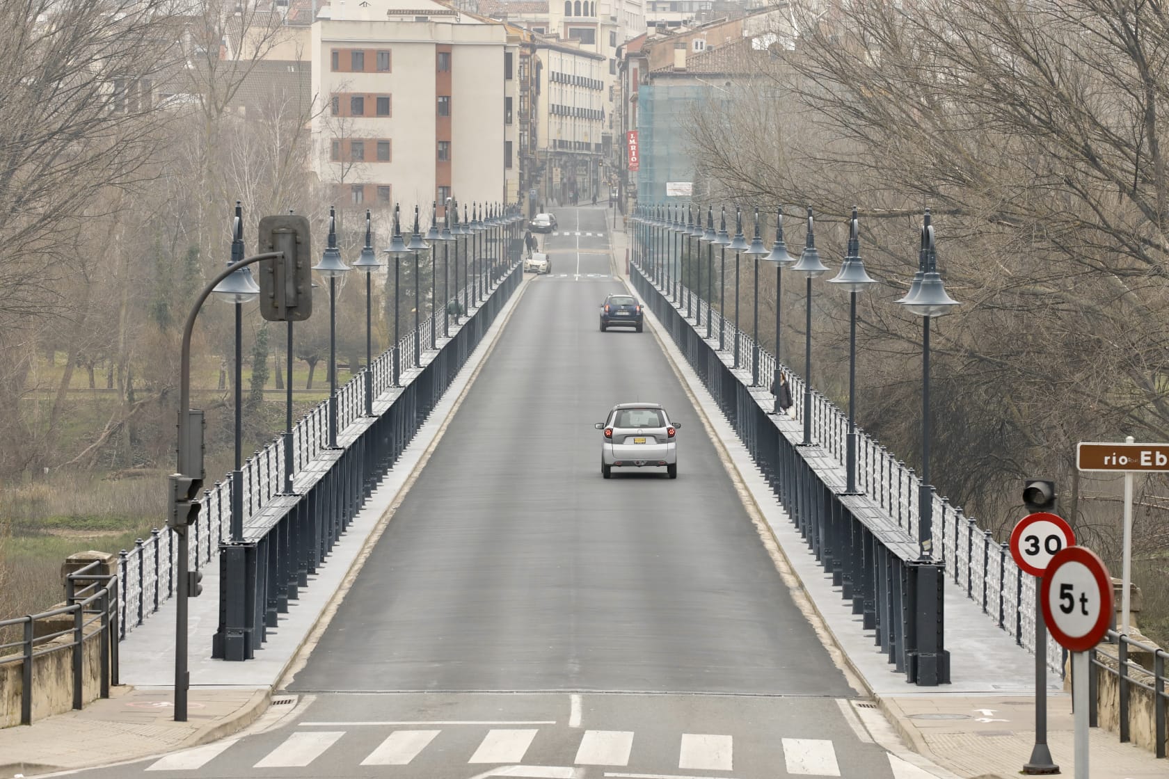 Puente de Hierro de Logroño