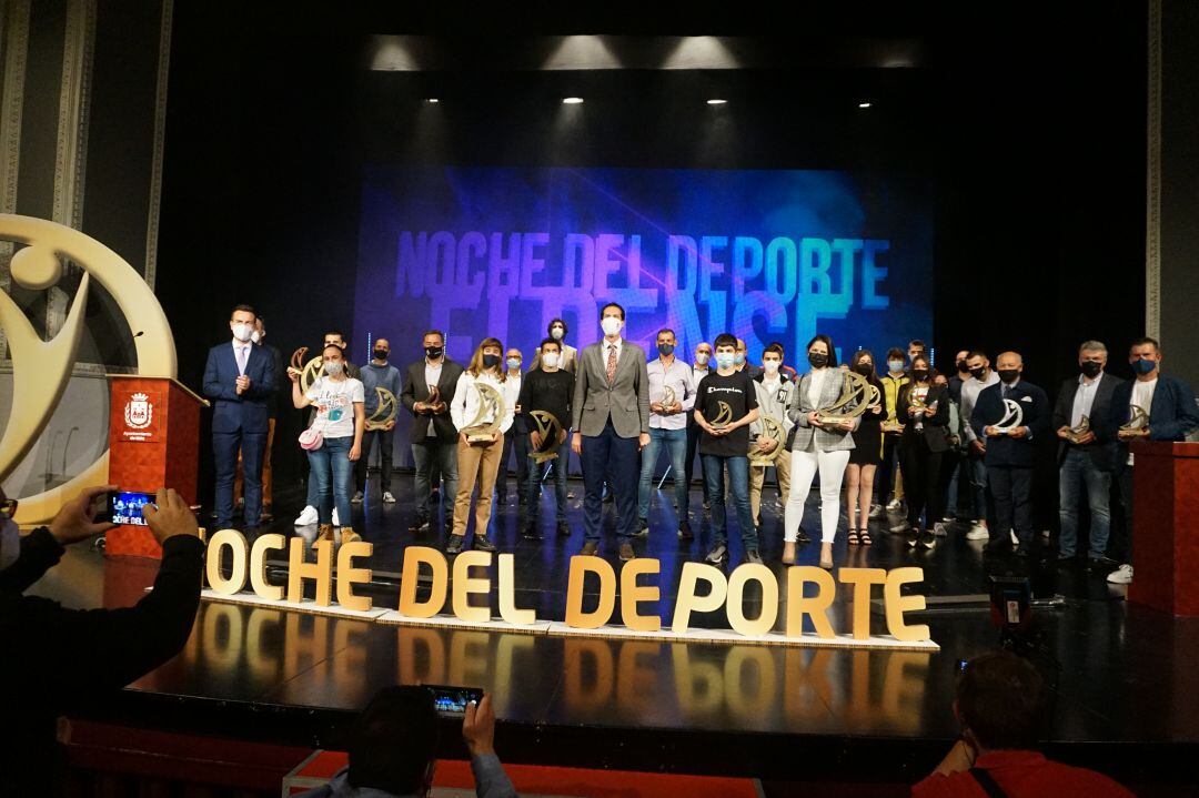 Premiados y nominados en la Noche del Deporte Eldense