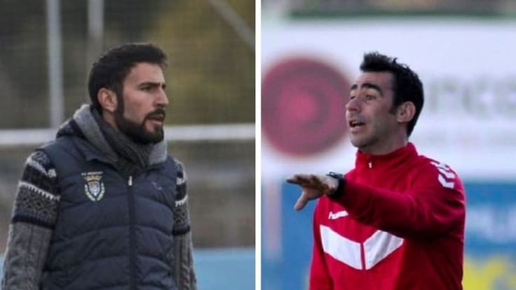 Los entrenadores de Arandina y Segoviana ha repasado el duelo en la previa del choque de este domingo en El Montecillo.