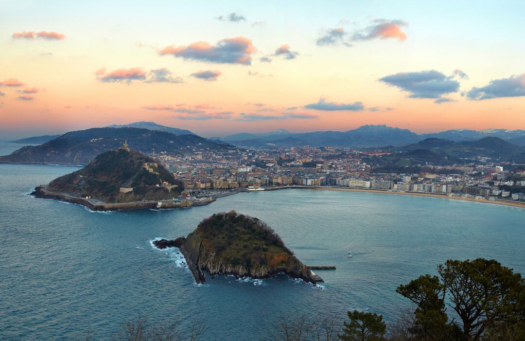 Panorámica de San Sebastián.