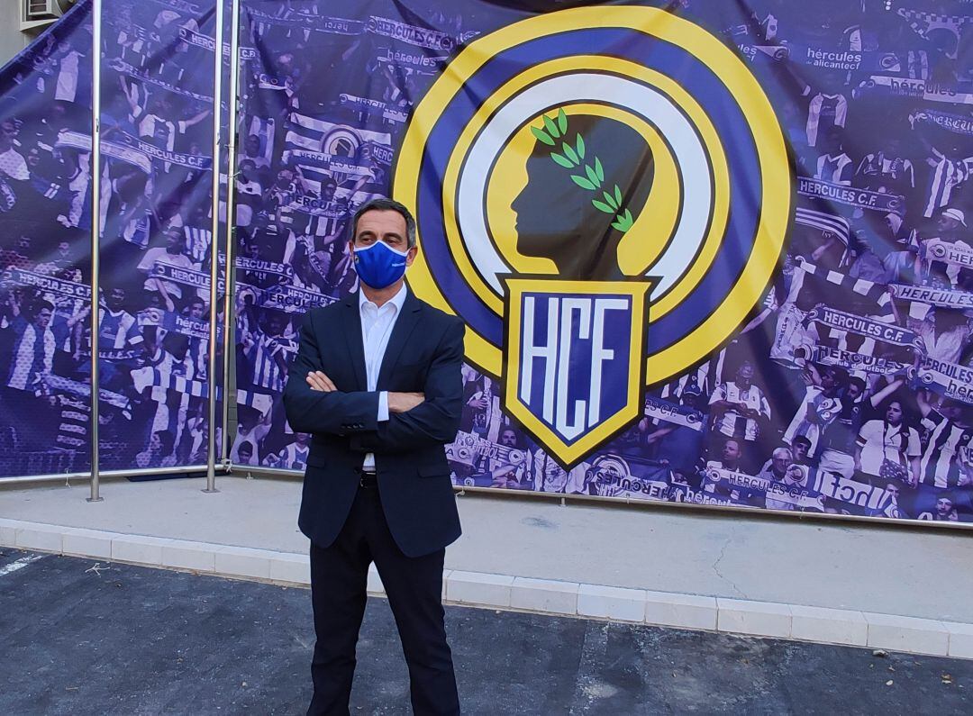 Carmelo del Pozo, director deportivo del Hércules