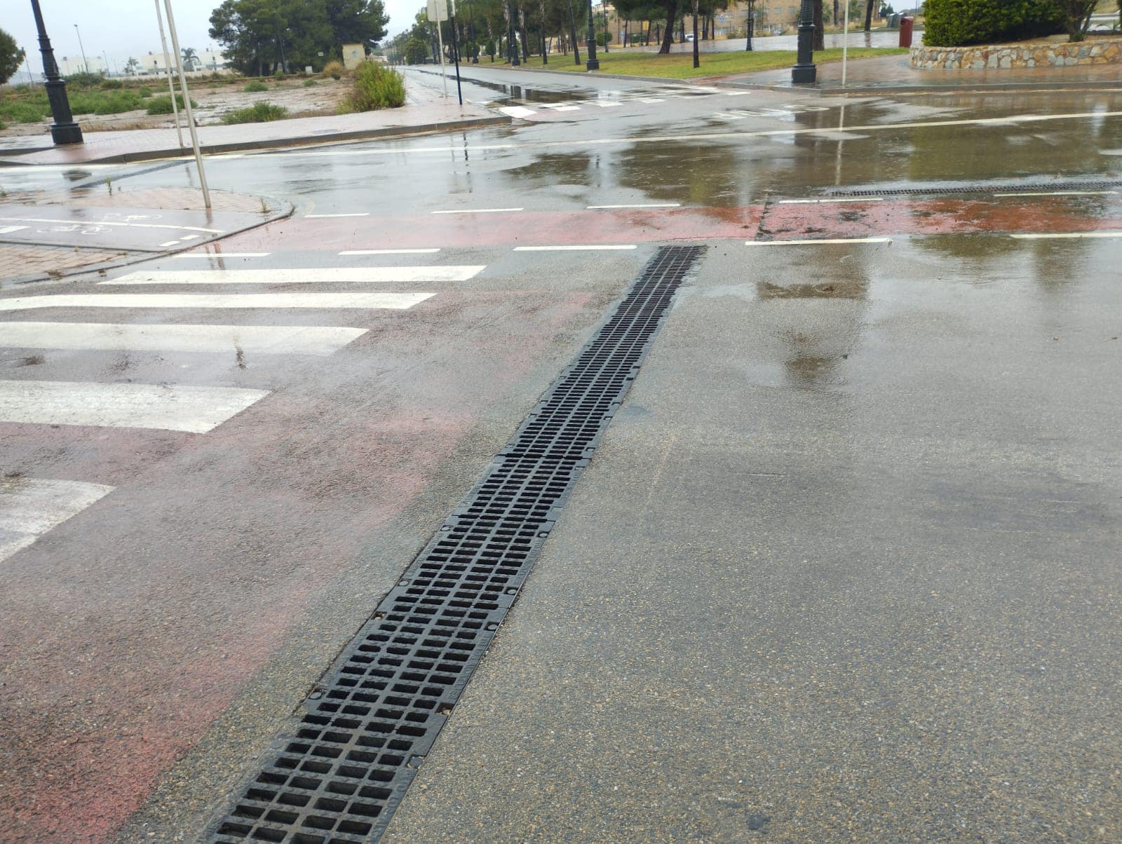 Lluvias en Los Alcázares