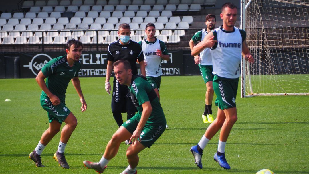 Primer entrenamiento en grupo