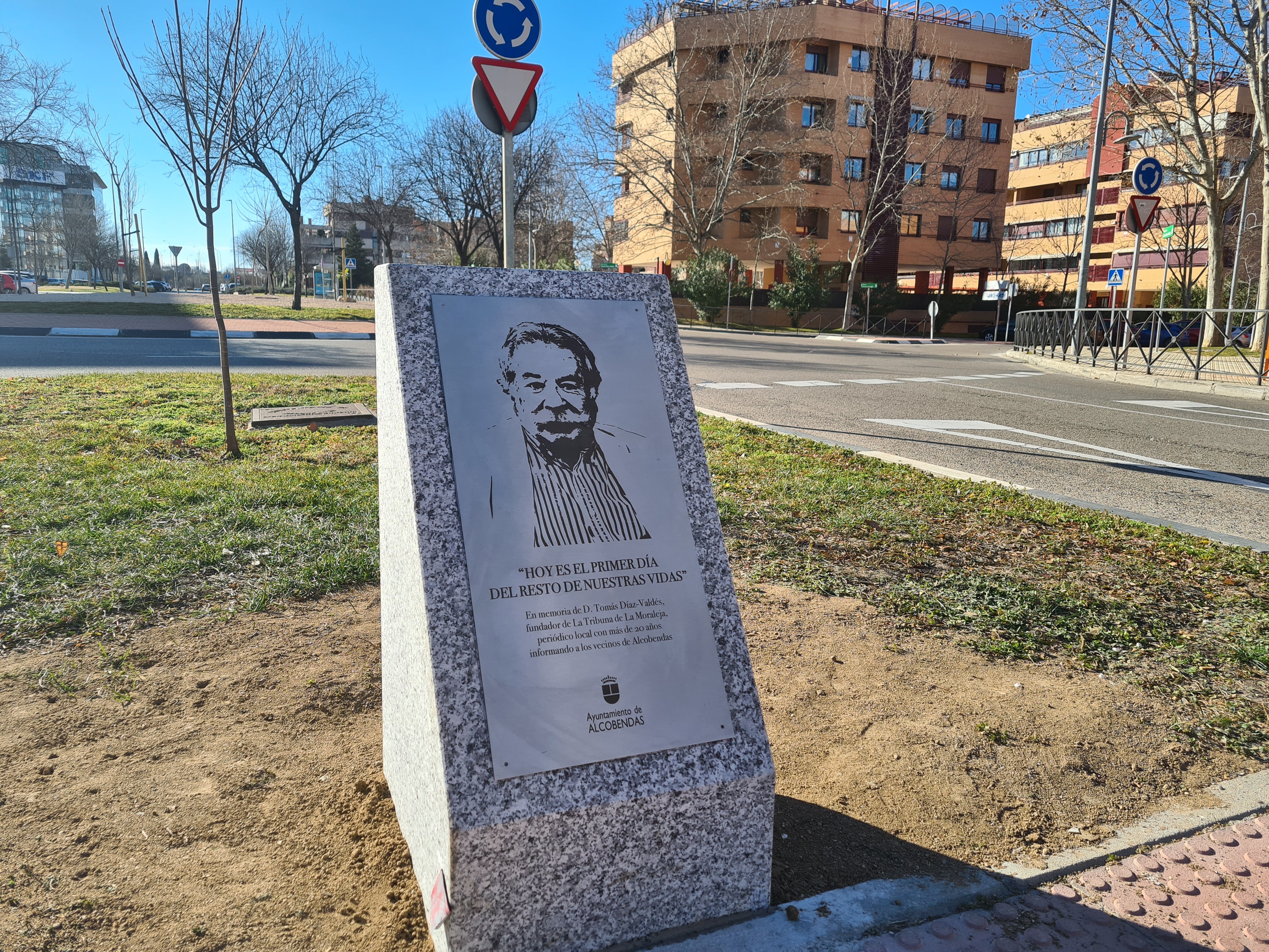 Glorieta &quot;Tomás Díaz-Valdéz&quot; en Alcobendas