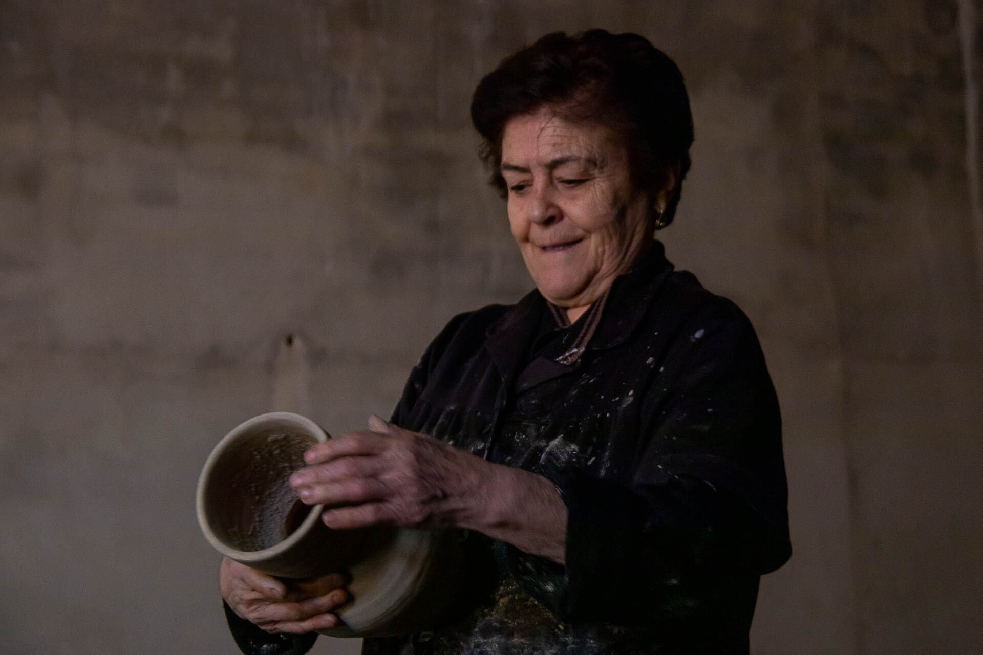 Claudia Moreno, alfarera de Mota del Cuervo