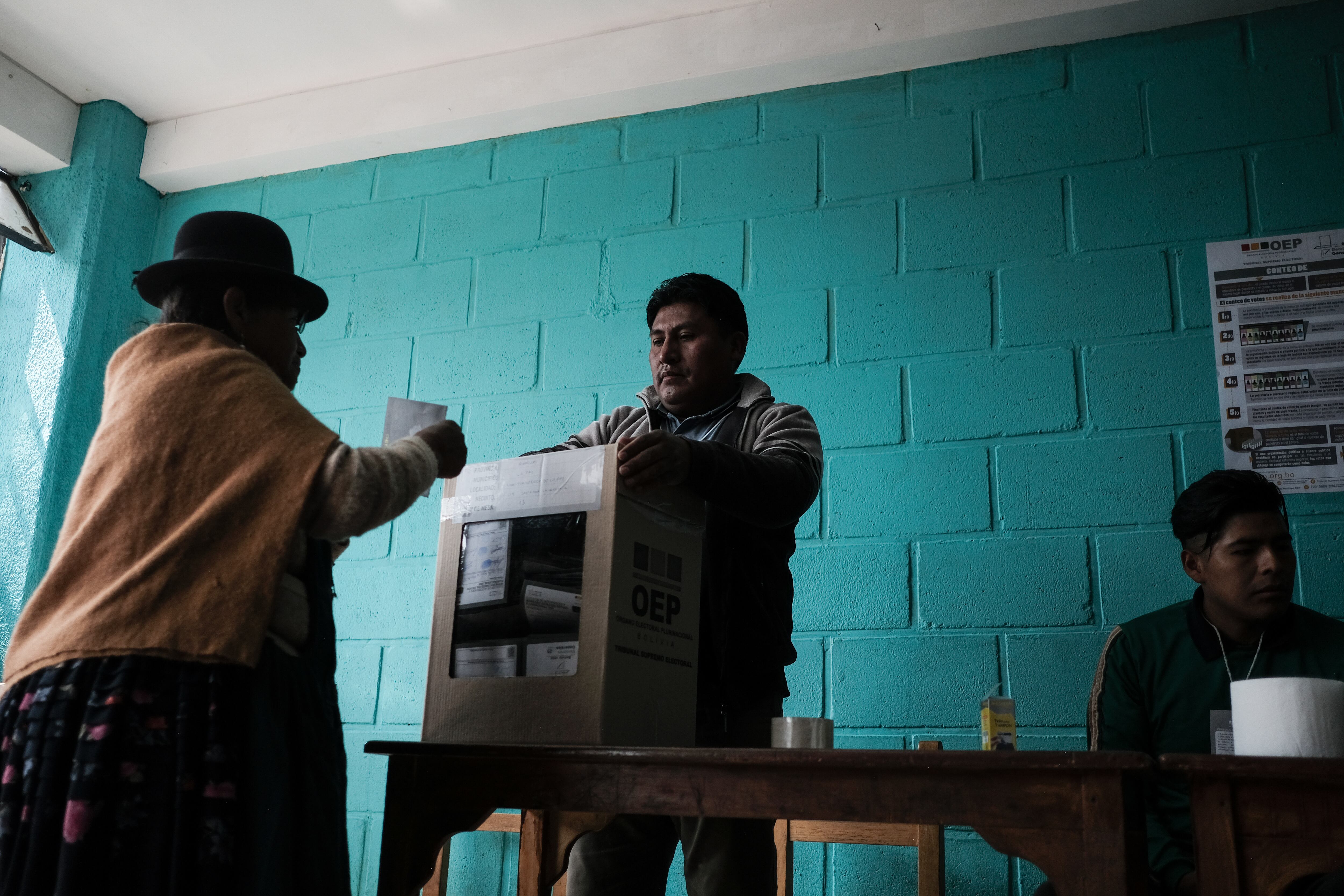 El pueblo boliviano se prepara para votar este domingo.