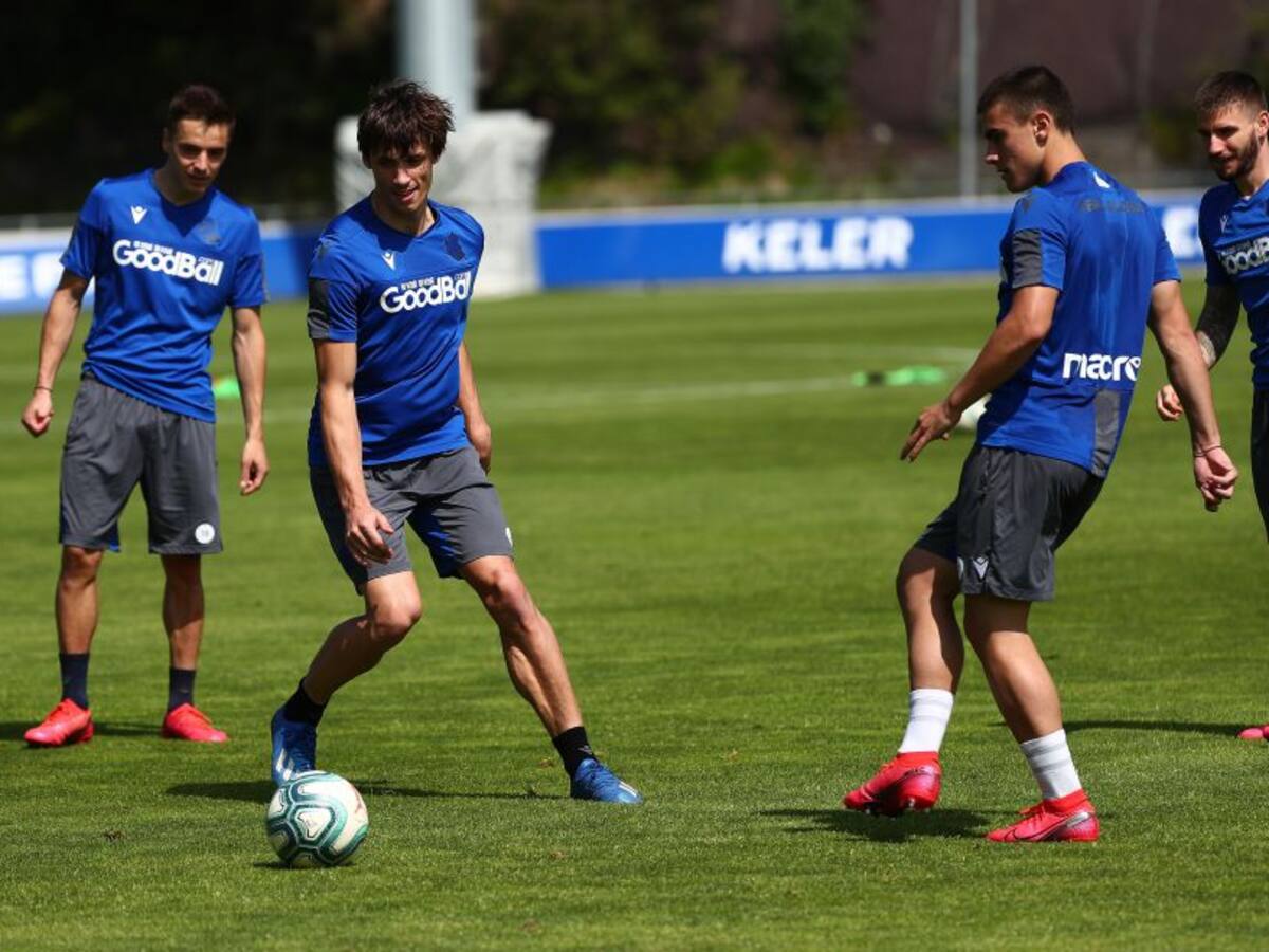 Imanol perfila su once contra Osasuna