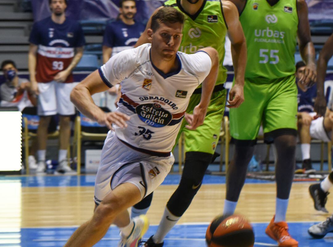 Chris Czerapowicz en su etapa en Obradoiro