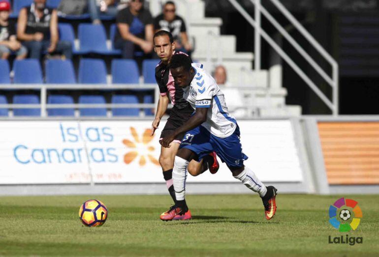 Amath anotó dos de los tres tantos del conjunto blanquiazul ante el Rayo