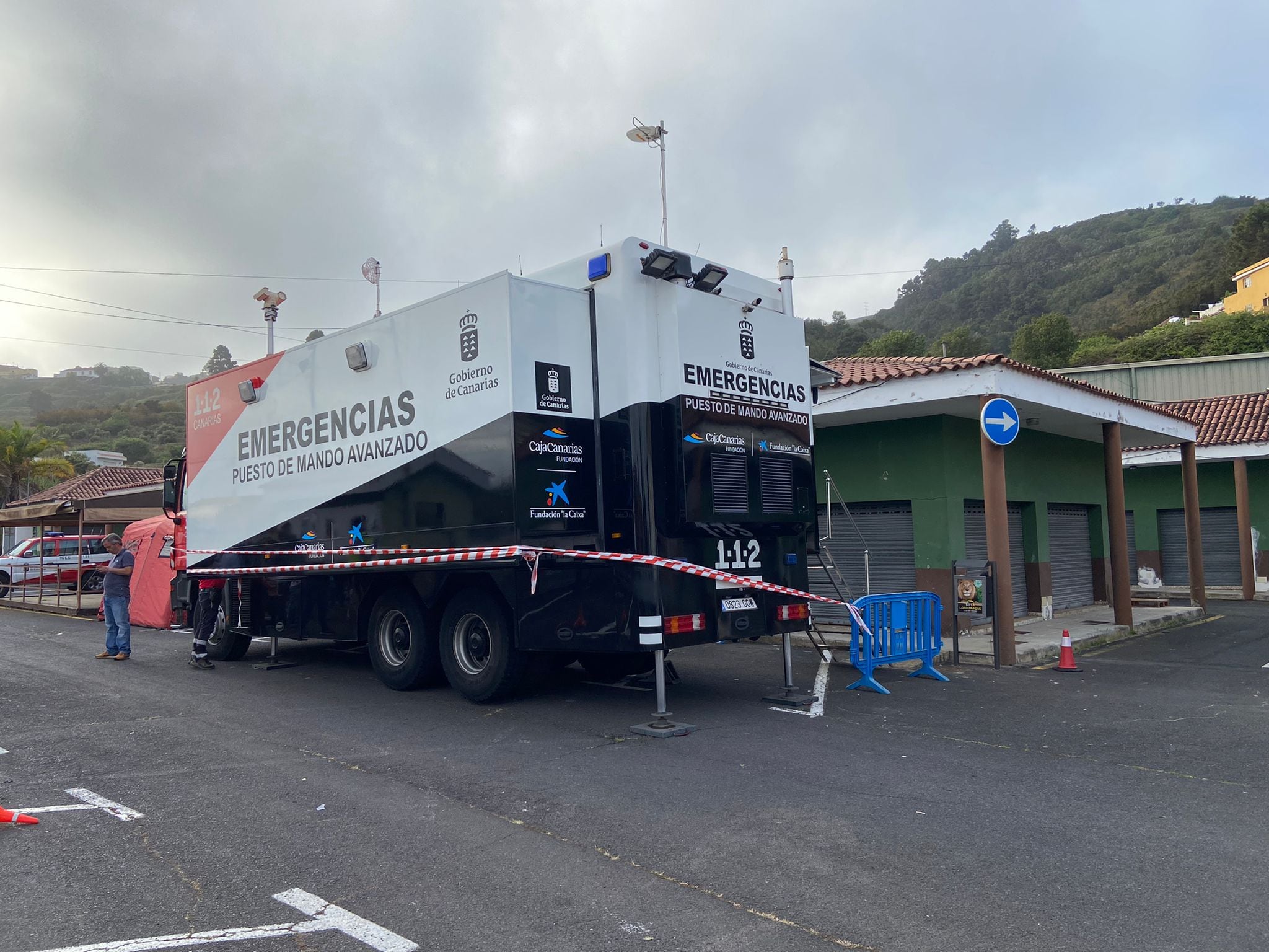 Puesto de Mando Avanzado en San Juan de la Rambla