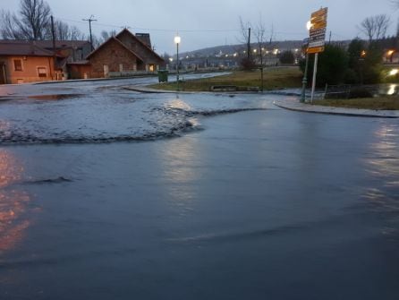 Inundaciones en Guardo (Palencia)