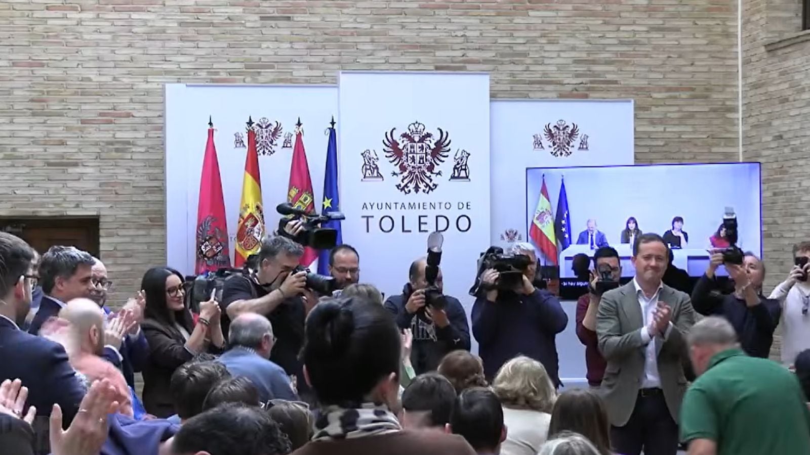 La reacción del alcalde de Toledo, Carlos Velázquez, tras quedar la ciudad fuera por la lucha por ser capital europea de la Cultura en 2031