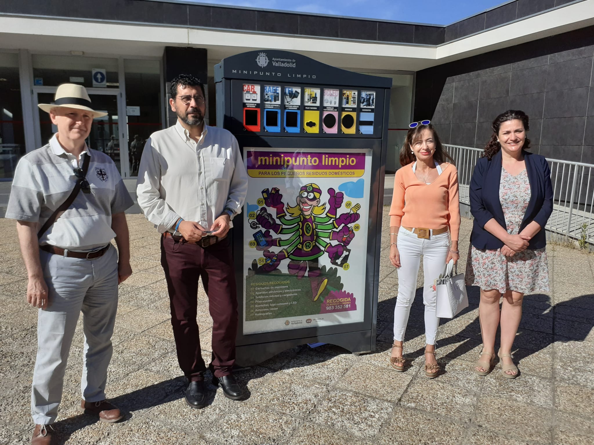 Presentación de los nuevos puntos limpios