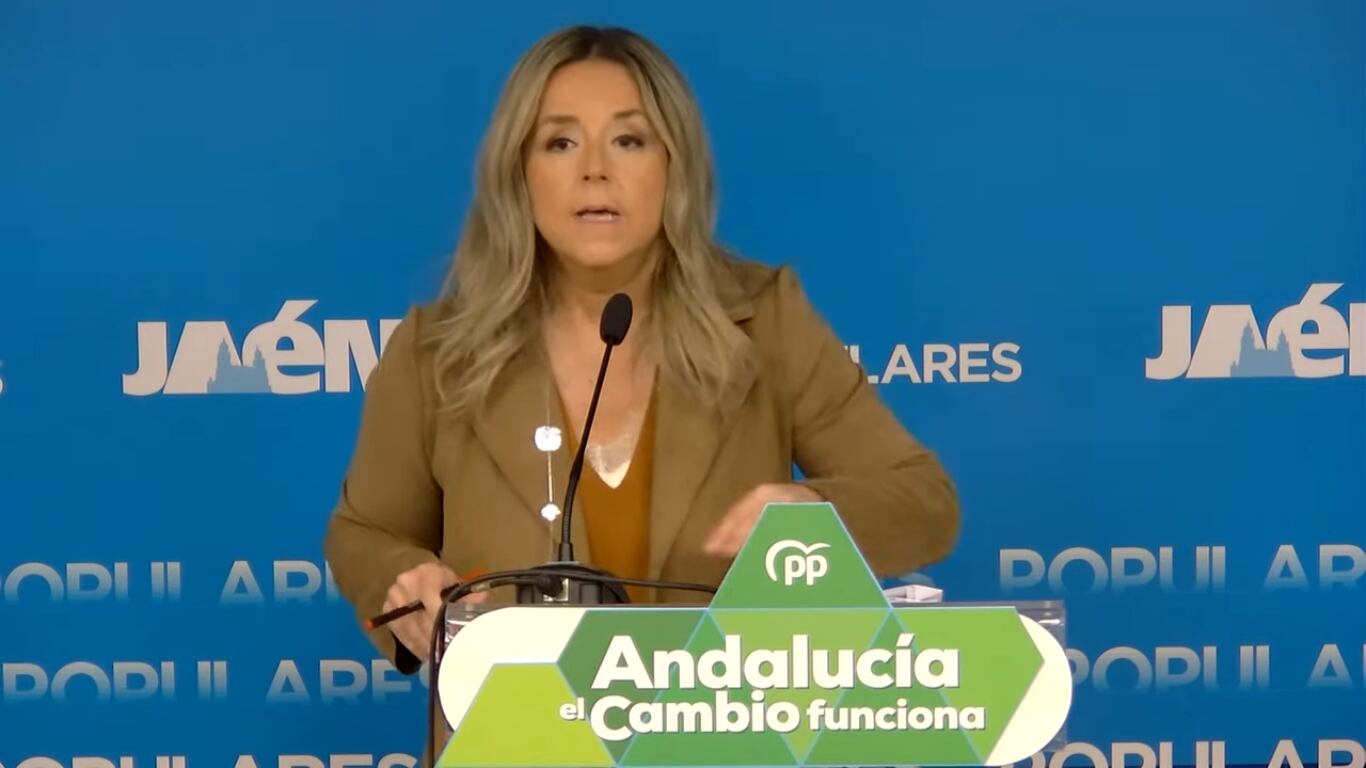 La secretaria general del PP de Jaén, Elena González.