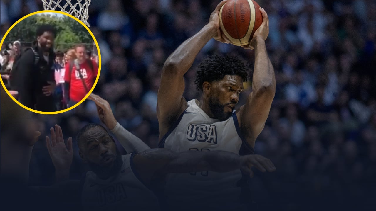 Llegada de Joel Embiid a la Villa Olímpica de París 2024