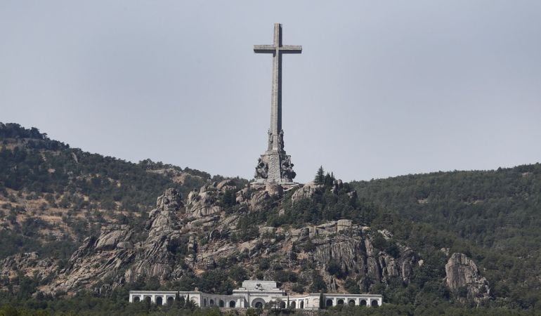 Vista general del monumento del Valle de los Caídos