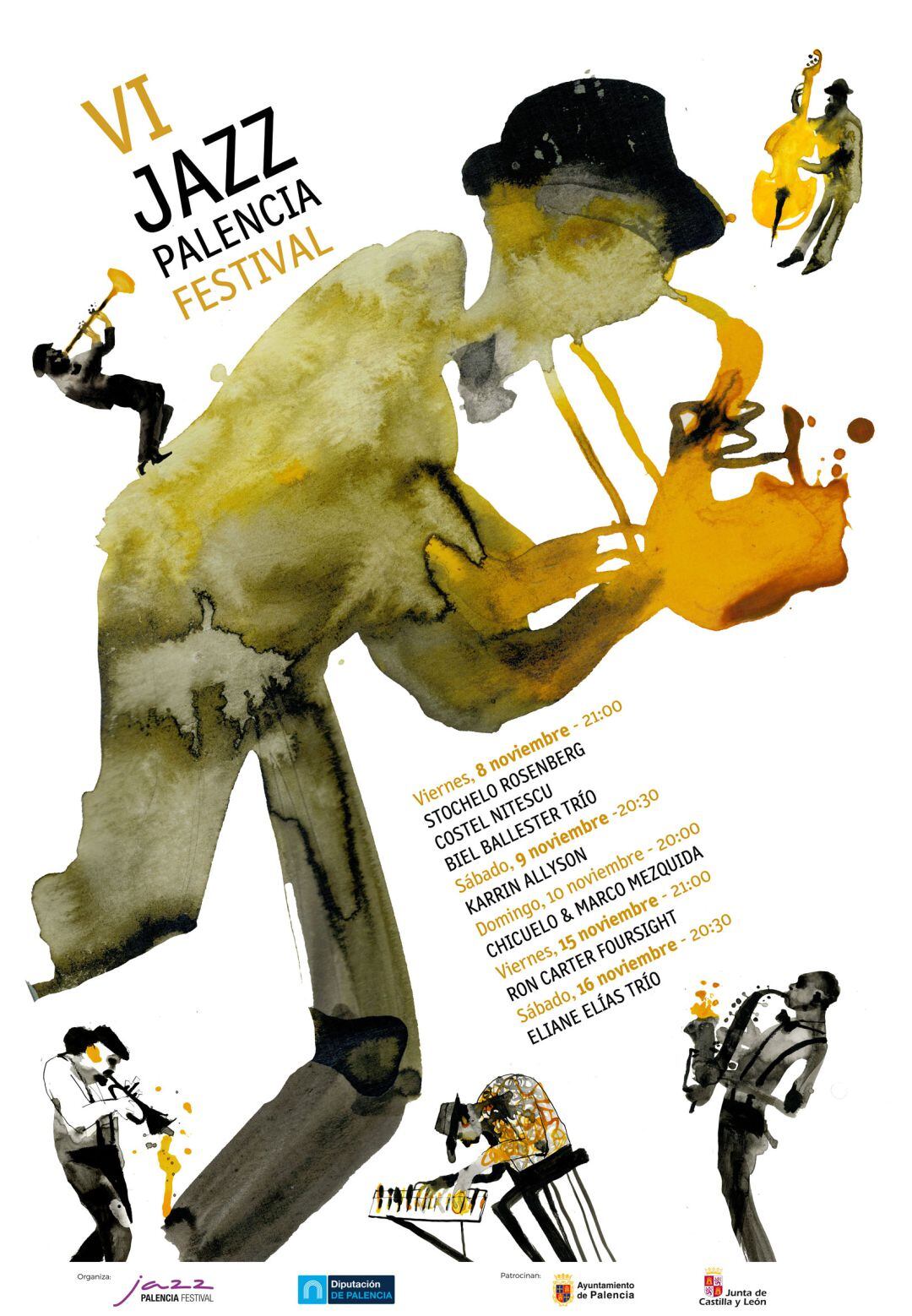 Ya se conocen los detalles del Festival de Jazz de Palencia